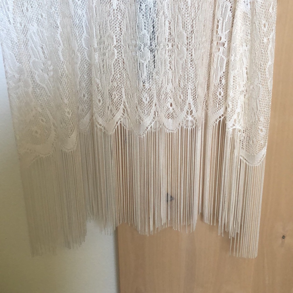 Free People Ivory (Off White) Lace Dress - Picture 10 of 15